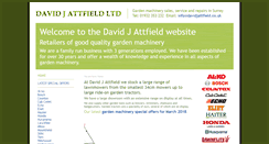 Desktop Screenshot of davidjattfield.co.uk