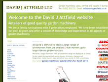 Tablet Screenshot of davidjattfield.co.uk